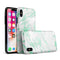 Mint Marble & Digital Gold Foil V3 - iPhone X Swappable Hybrid Case