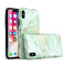 Mint Marble & Digital Gold Foil V4 - iPhone X Swappable Hybrid Case