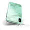 Mint Marble & Digital Gold Foil V5 - iPhone X Swappable Hybrid Case