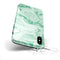Mint Marble & Digital Gold Foil V6 - iPhone X Swappable Hybrid Case