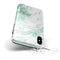 Mint Marble & Digital Gold Foil V8 - iPhone X Swappable Hybrid Case