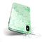 Mint Marble & Digital Gold Foil V9 - iPhone X Swappable Hybrid Case
