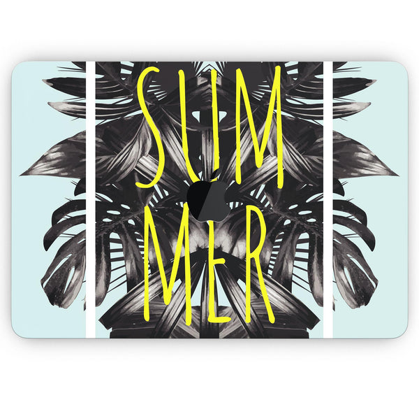 Mint Summer Time - Skin Decal Wrap Kit Compatible with the Apple MacBook Pro, Pro with Touch Bar or Air (11", 12", 13", 15" & 16" - All Versions Available)