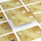 Molten Gold Digital Foil Swirl V10 - Premium Protective Decal Skin-Kit for the Apple Credit Card