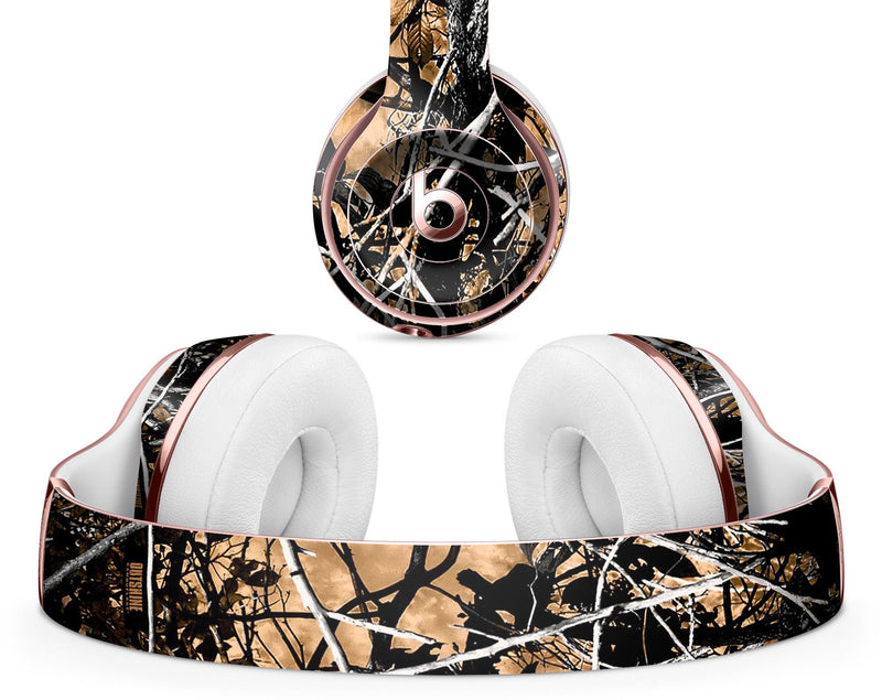 Muddy Girl Camo Outshine // Full-Body Skin Decal Wrap Cover for Beats by Dre Solo 2, 3 Wireless, Pro, Pill, Studio, Mixr, EP Headphones