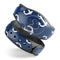 Navy and White Micro Anchors - Decal Skin Wrap Kit for the Disney Magic Band
