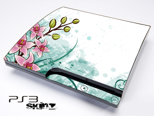 Watercolored Plants Skin for the Playstation 3