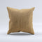 Light Tan Leather  Ink-Fuzed Decorative Throw Pillow
