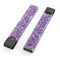 Purple Damask Watercolor Pattern - Premium Decal Protective Skin-Wrap Sticker compatible with the Juul Labs vaping device