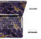 Purple Marble & Digital Gold Foil V3- Skin Decal Wrap Kit Compatible with the Apple MacBook Pro, Pro with Touch Bar or Air (11", 12", 13", 15" & 16" - All Versions Available)