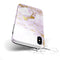 Purple Marble & Digital Gold Foil V8 - iPhone X Swappable Hybrid Case