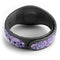 Purple Watercolor Leopard Pattern - Decal Skin Wrap Kit for the Disney Magic Band