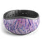 Purple Watercolor Tiger Pattern - Decal Skin Wrap Kit for the Disney Magic Band