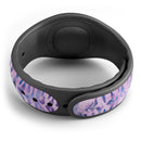 Purple Watercolor Tiger Pattern - Decal Skin Wrap Kit for the Disney Magic Band