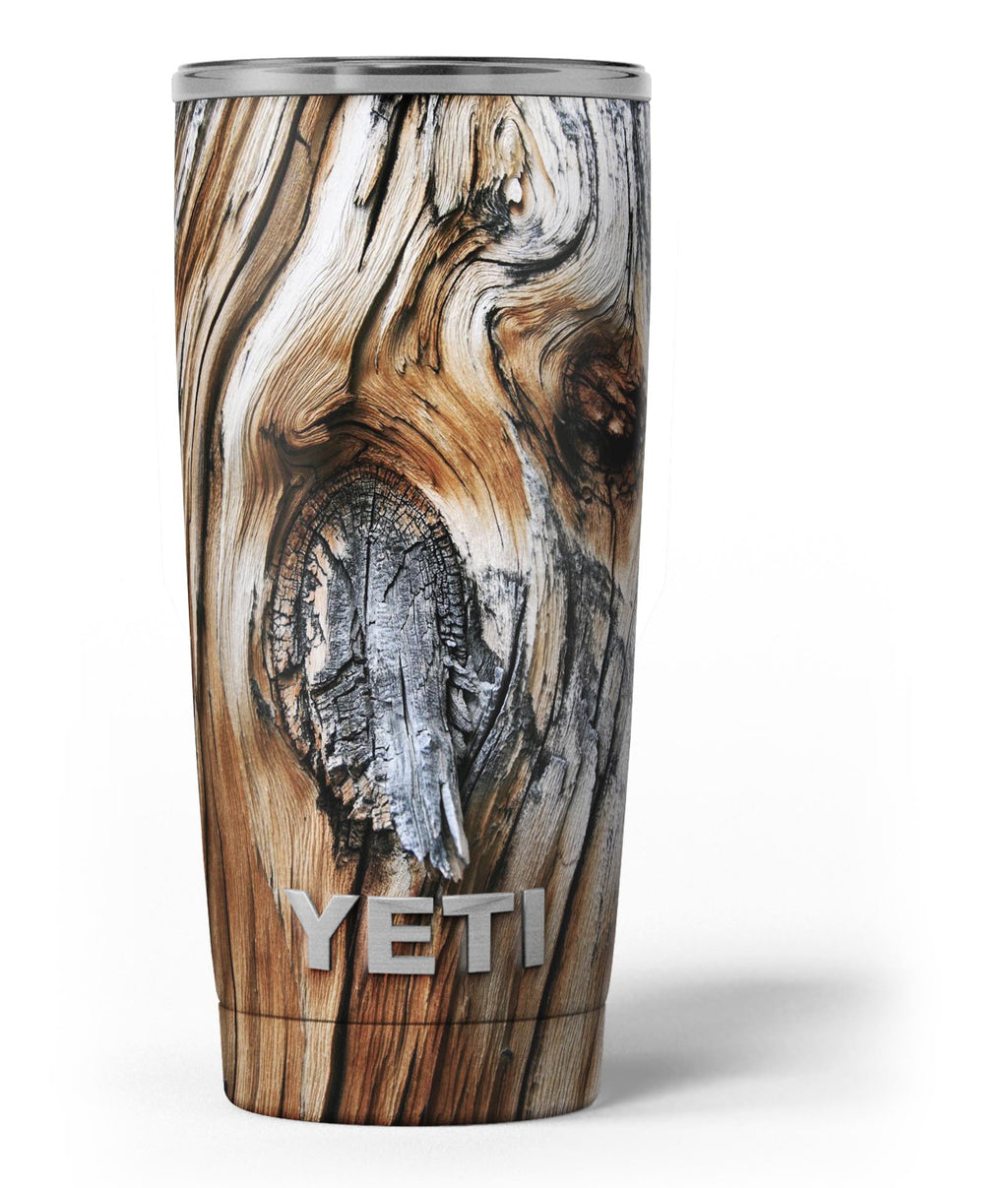 Skin for Yeti Rambler 20 oz Tumbler - Woodland Camo - Sticker Decal Wrap