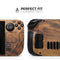 Raw Wood Planks V11 // Full Body Skin Decal Wrap Kit for the Steam Deck handheld gaming computer