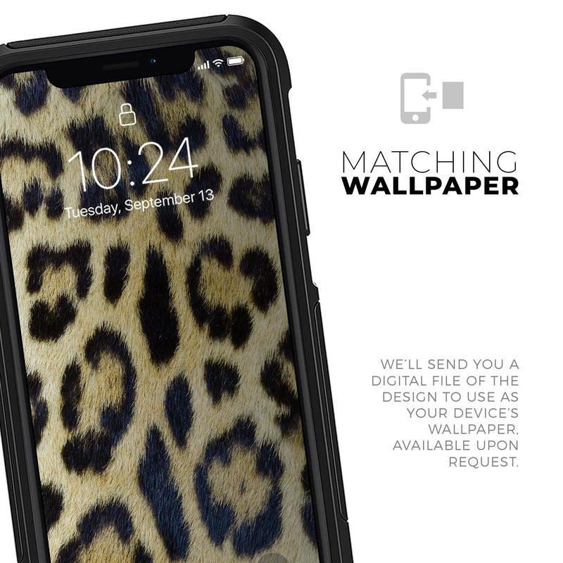 Real Leopard Hide V3 2 - Skin Kit for the iPhone OtterBox Cases