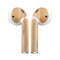 Real Light Bamboo Wood - Full Body Skin Decal Wrap Kit for the Wireless Bluetooth Apple Airpods Pro, AirPods Gen 1 or Gen 2 with Wireless Charging