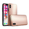 Rose Gold Digital Brushed Surface V2 - iPhone X Swappable Hybrid Case
