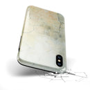 Rustic Cracked Textured Surface V3 - iPhone X Swappable Hybrid Case