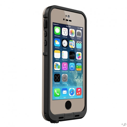 The Dark Flat Earth & Black LifeProof FRE Case for the iPhone 5s