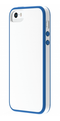The White/Blue Skech Glow Case for iPhone 5/5s