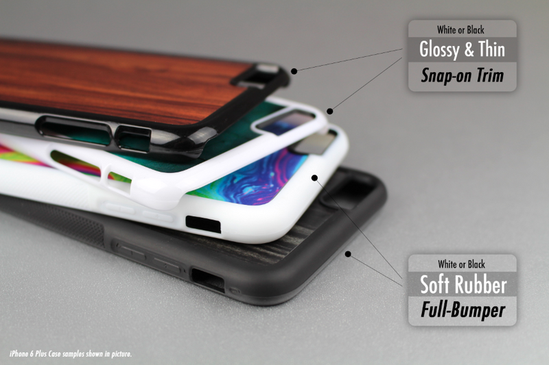 The Black & Gray Monochrome Pattern Skin-Sert Case for the Apple iPhone 4-4s