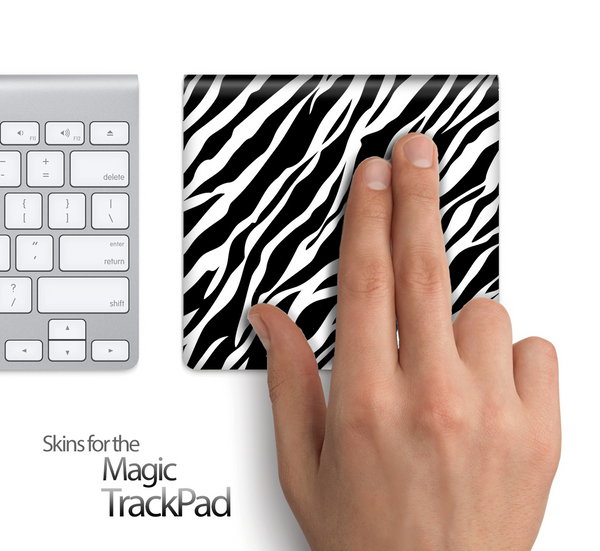 Zebra Print Skin for the Apple Magic Trackpad