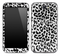 Black & White Leopard Animal Print Skin for the Samsung Galaxy Note 1 or 2