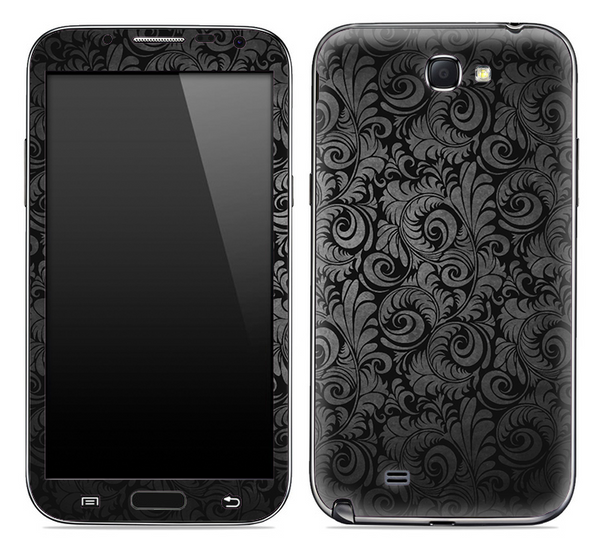 Black Paisley Skin for the Samsung Galaxy Note 1 or 2