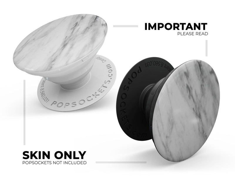 Slate Marble Surface V10 - Skin Kit for PopSockets and other Smartphone Extendable Grips & Stands