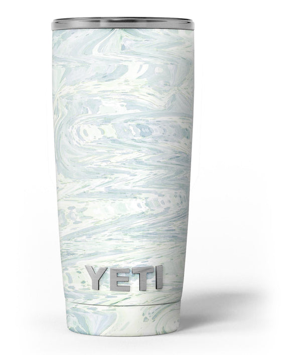 Slate Marble Surface V31 - Skin Decal Vinyl Wrap Kit compatible with the Yeti Rambler Cooler Tumbler Cups