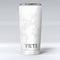 Slate Marble Surface V49 - Skin Decal Vinyl Wrap Kit compatible with the Yeti Rambler Cooler Tumbler Cups