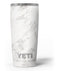 Slate Marble Surface V4 - Skin Decal Vinyl Wrap Kit compatible with the Yeti Rambler Cooler Tumbler Cups