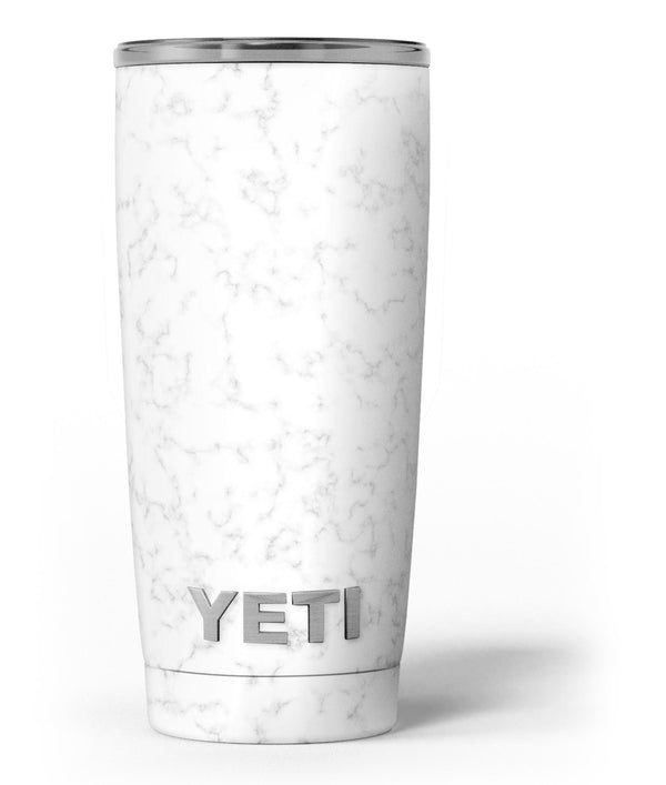 Slate Marble Surface V50 - Skin Decal Vinyl Wrap Kit compatible with the Yeti Rambler Cooler Tumbler Cups