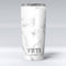 Slate Marble Surface V52 - Skin Decal Vinyl Wrap Kit compatible with the Yeti Rambler Cooler Tumbler Cups