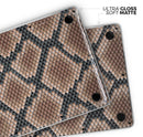 Snake Skin Pattern V1 - Skin Decal Wrap Kit Compatible with the Apple MacBook Pro, Pro with Touch Bar or Air (11", 12", 13", 15" & 16" - All Versions Available)