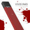 Solid Dark Red - Premium Decal Protective Skin-Wrap Sticker compatible with the Juul Labs vaping device