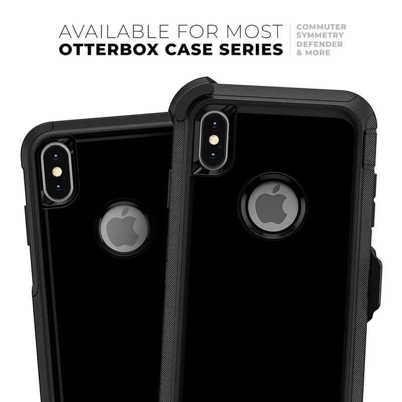 Solid State Black - Skin Kit for the iPhone OtterBox Cases