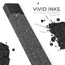 Sparkling Black Ultra Metallic Glitter - Premium Decal Protective Skin-Wrap Sticker compatible with the Juul Labs vaping device