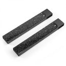 Sparkling Black Ultra Metallic Glitter - Premium Decal Protective Skin-Wrap Sticker compatible with the Juul Labs vaping device