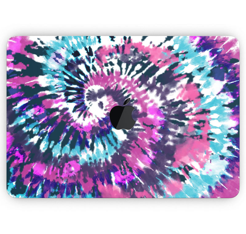 Spiral Tie Dye V3 - Skin Decal Wrap Kit Compatible with the Apple MacBook Pro, Pro with Touch Bar or Air (11", 12", 13", 15" & 16" - All Versions Available)