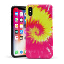 Spiral Tie Dye V2 - iPhone X Swappable Hybrid Case