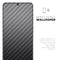 Textured Black Carbon Fiber - Skin-Kit for the Samsung Galaxy S-Series S20, S20 Plus, S20 Ultra , S10 & others (All Galaxy Devices Available)