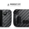 Textured Black Carbon Fiber // Full Body Skin Decal Wrap Kit for the Steam Deck handheld gaming computer