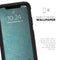 Textured Teal Surface - Skin Kit for the iPhone OtterBox Cases