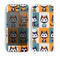 The Retro Cats with Accessories Skin for the Apple iPhone 5c