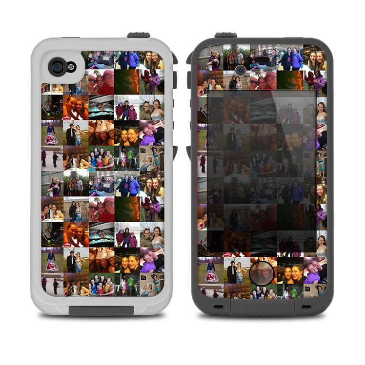 The Add Your Own Photo Skin for the iPhone 4-4s Fre LifeProof Case