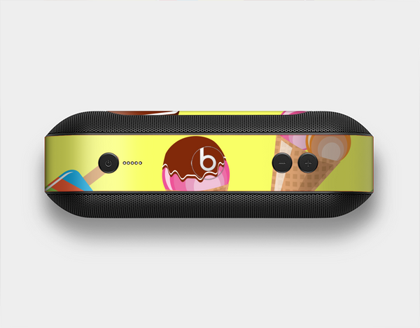 The 3d Icecream Treat Collage Skin Set for the Beats Pill Plus
