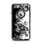 The Abstract Black & White Swirls Apple iPhone 6 Otterbox Defender Case Skin Set